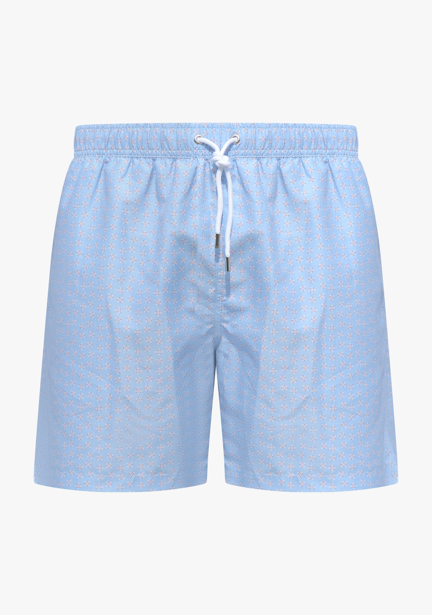 Classic Swim Shorts light blue flowers
