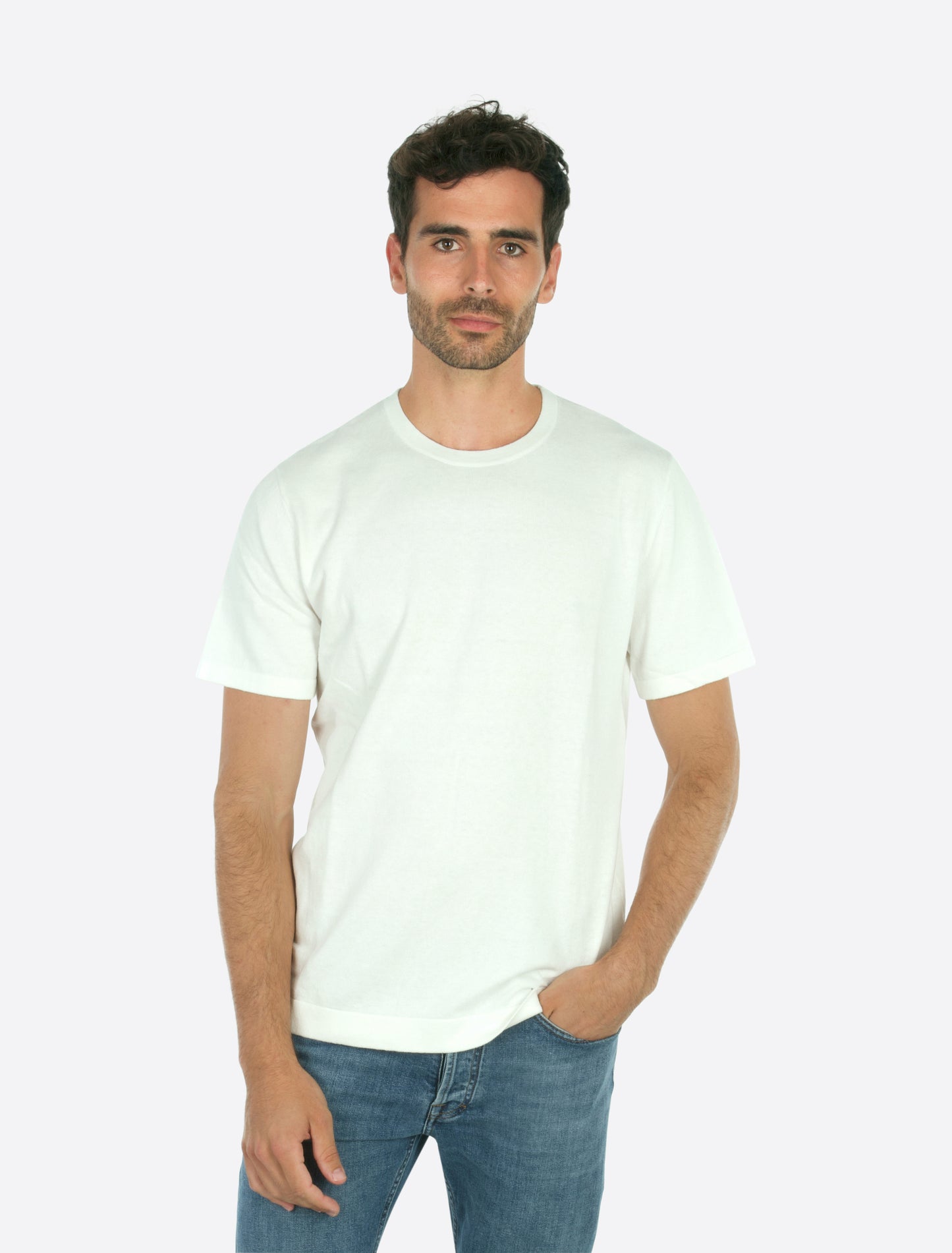 Alto Knitted T-Shirt Off white