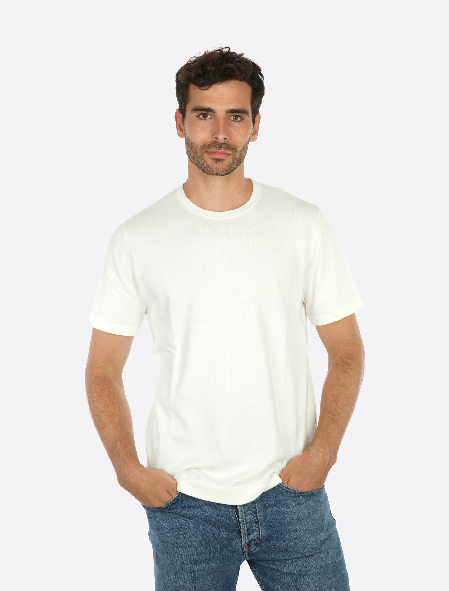 Alto Knitted T-Shirt Off white