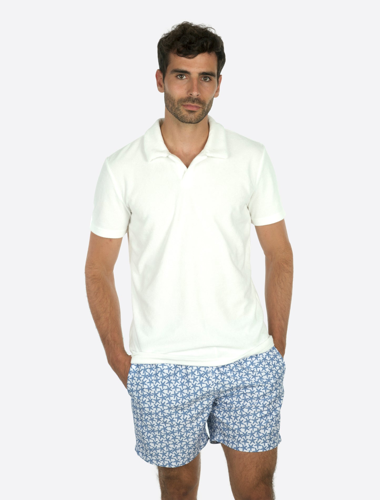 Classic Swim Shorts Blue star