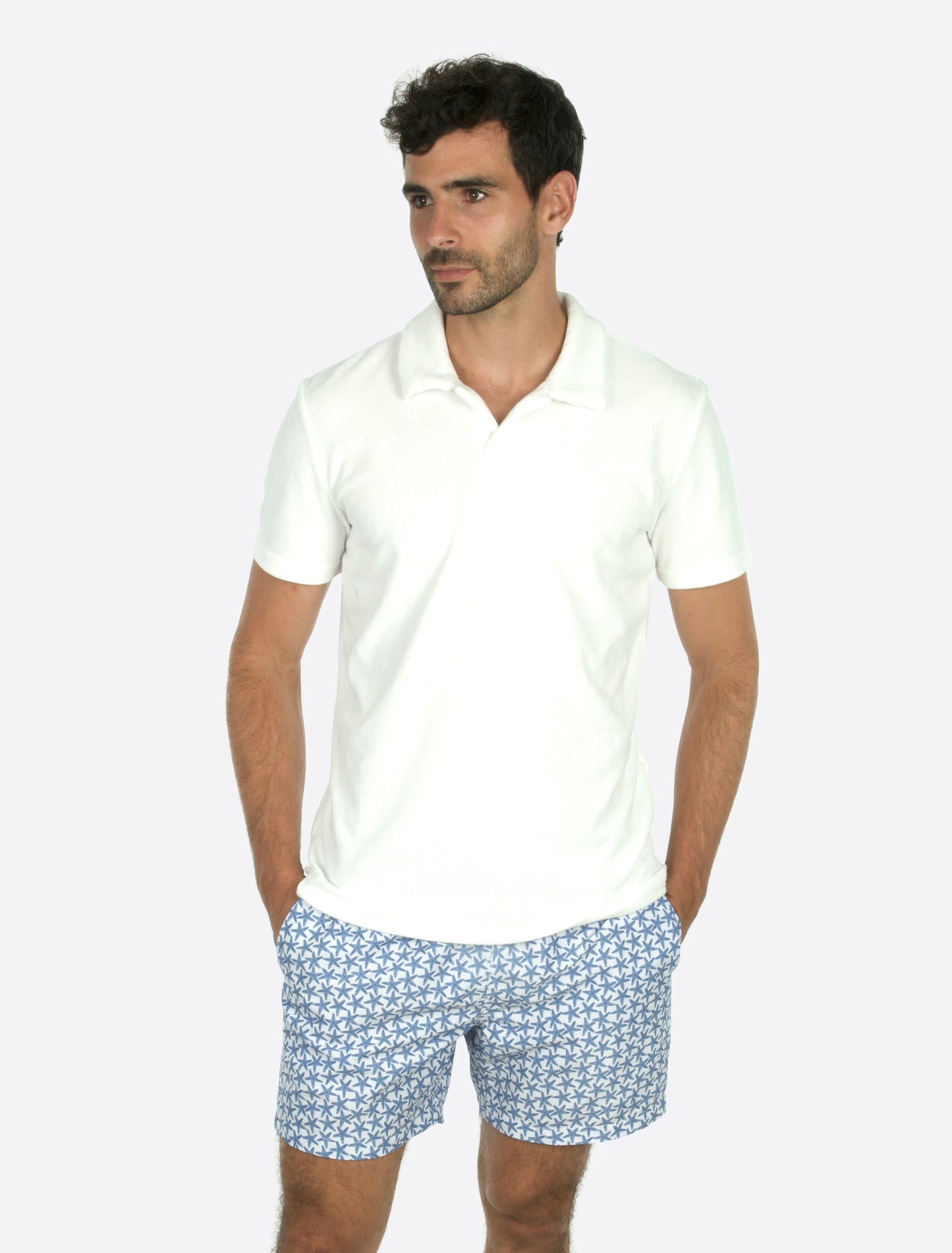 Classic Swim Shorts Blue star