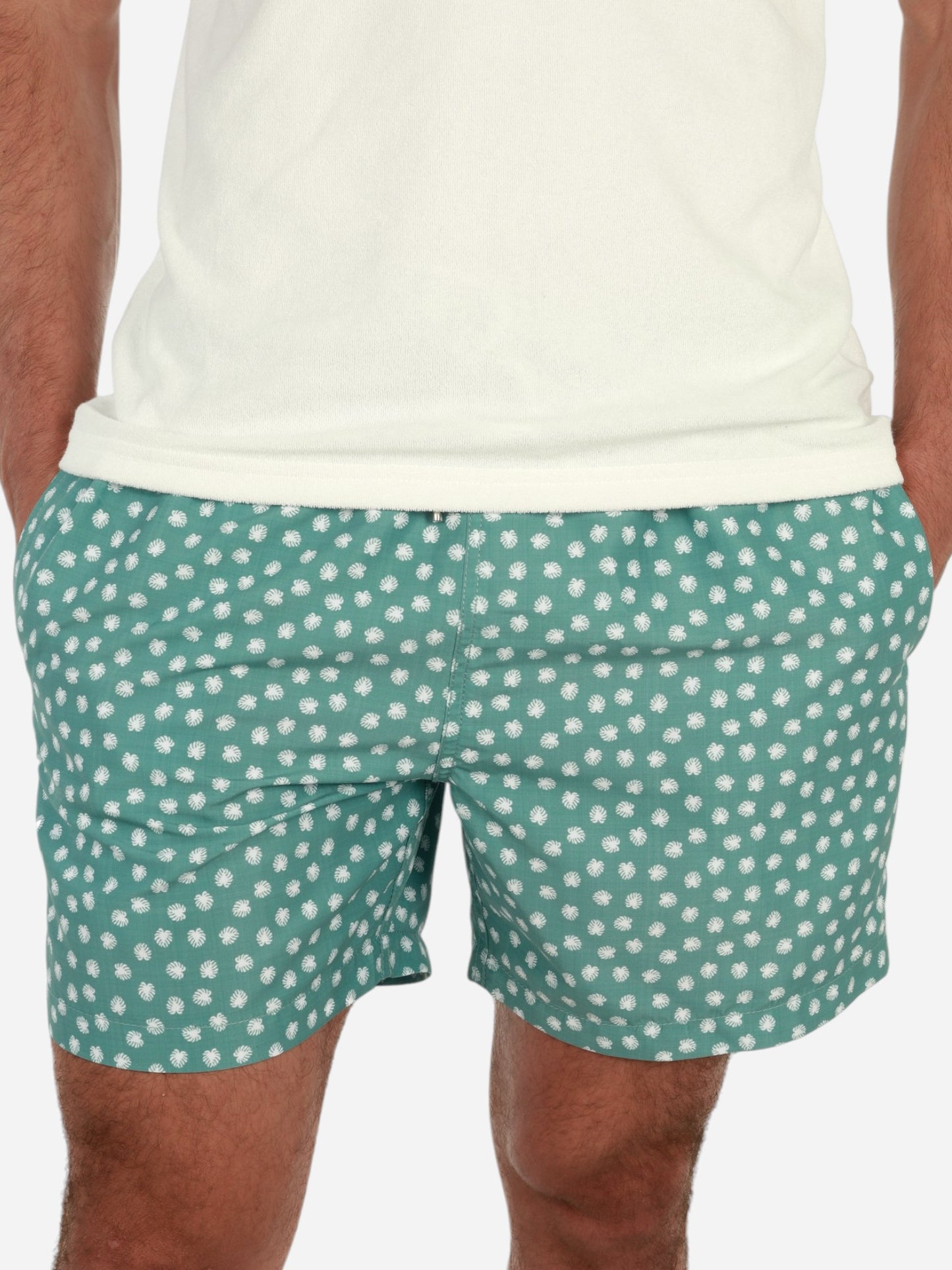 Classic Swim Shorts Green shell