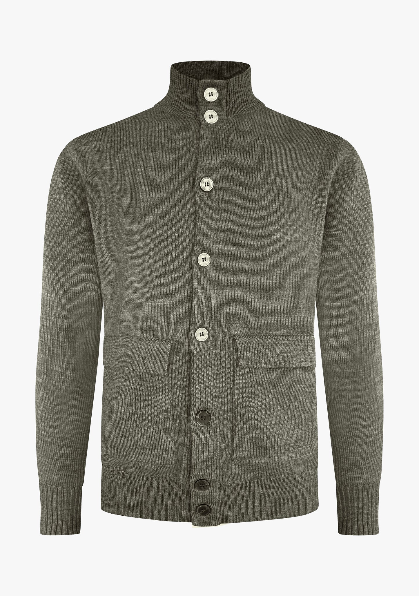 Leo cardigan dark green