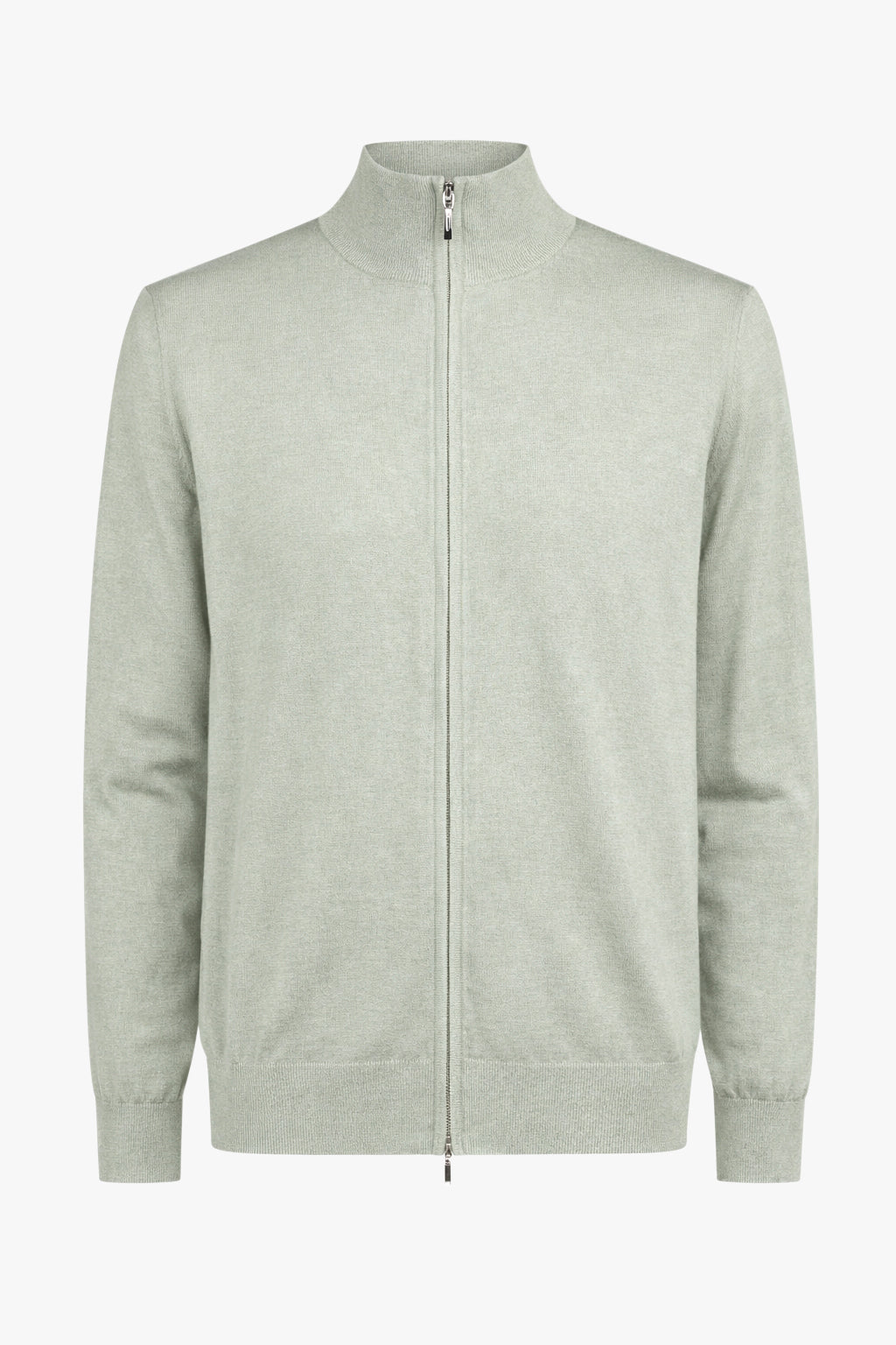 Luca full zip genser Sage green