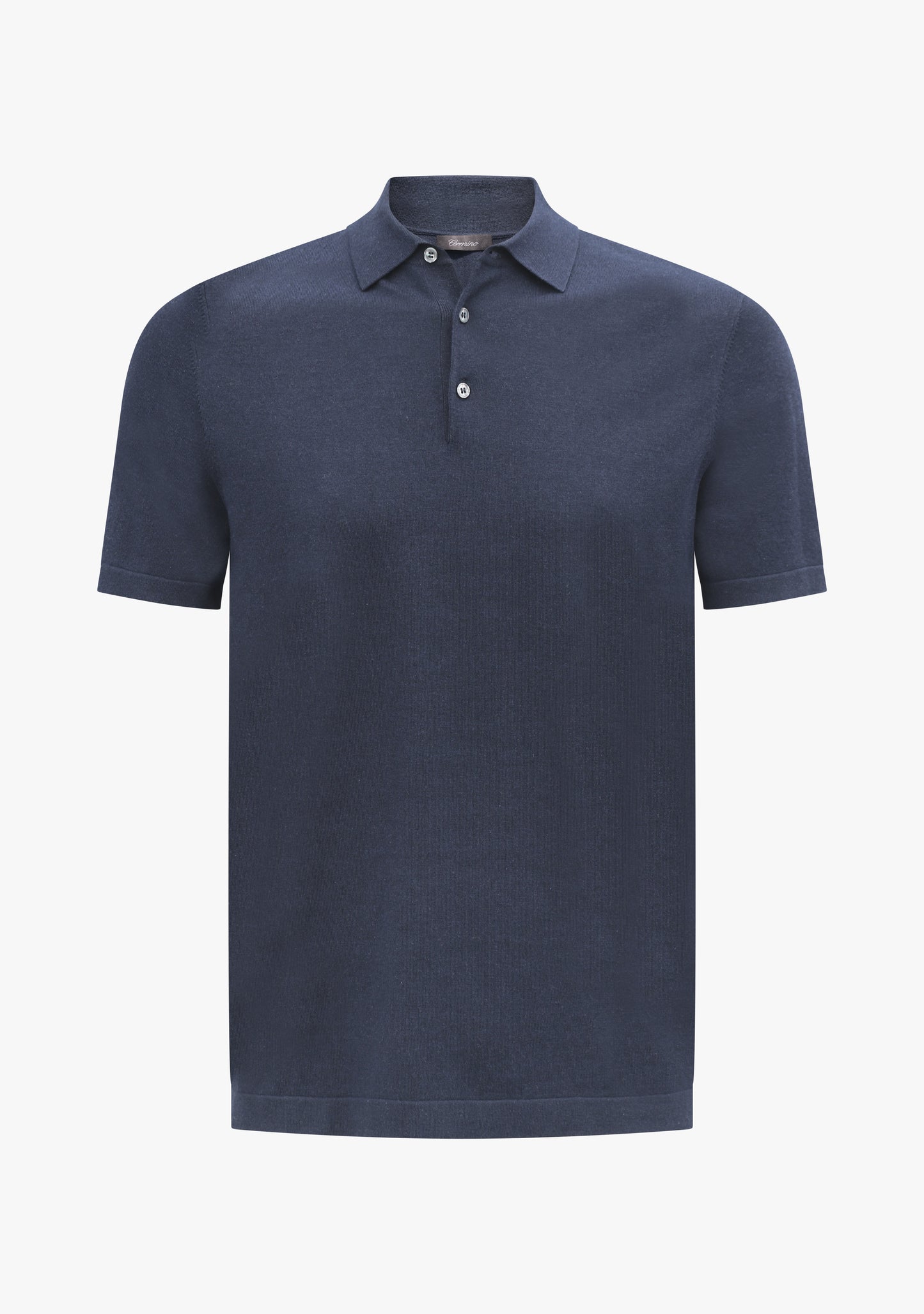 Jacob strikket polo navy