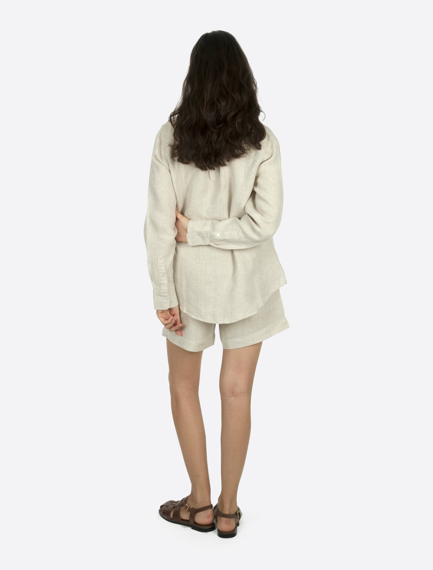 Palma Linen shirt Beige