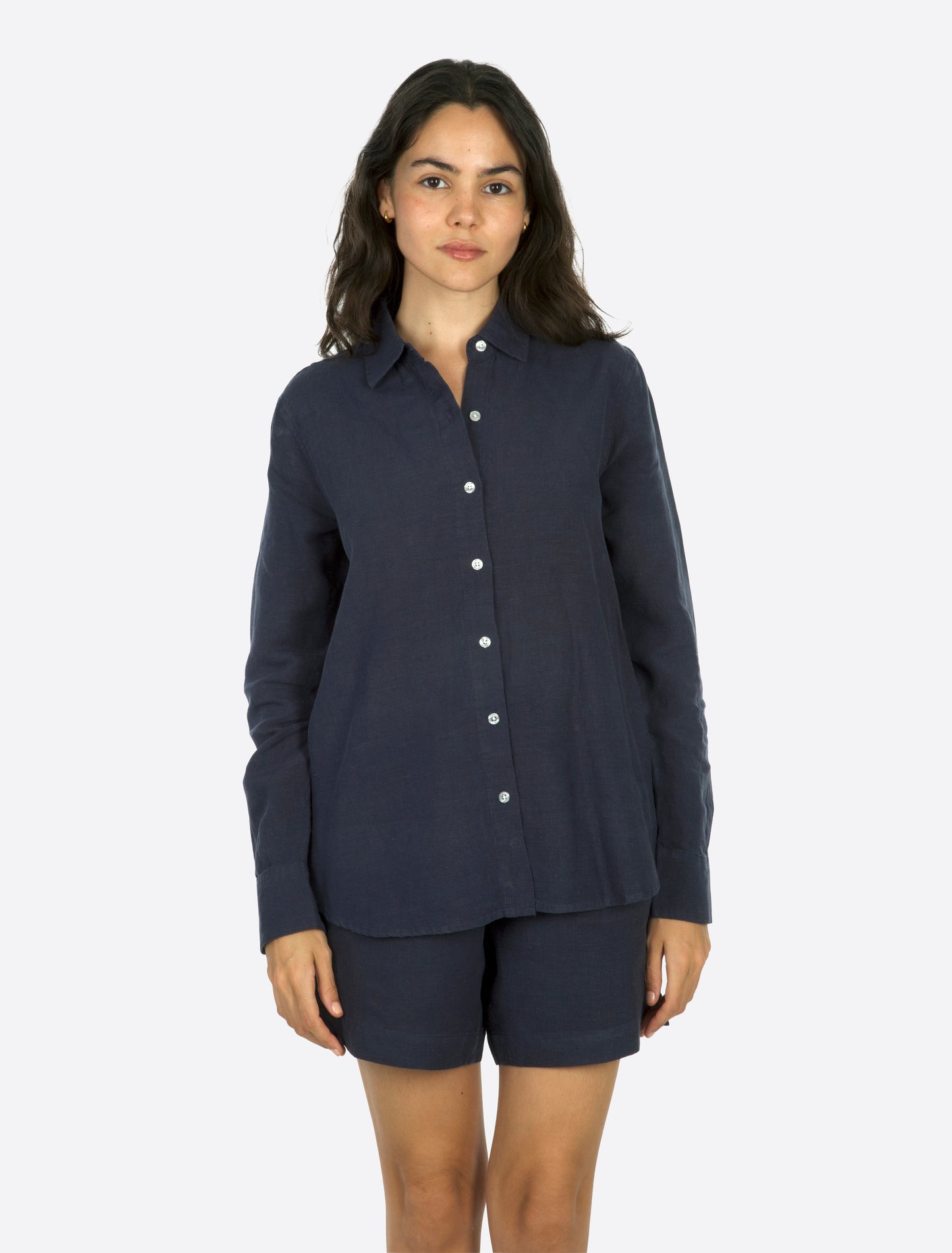 Palma Linen shorts Navy