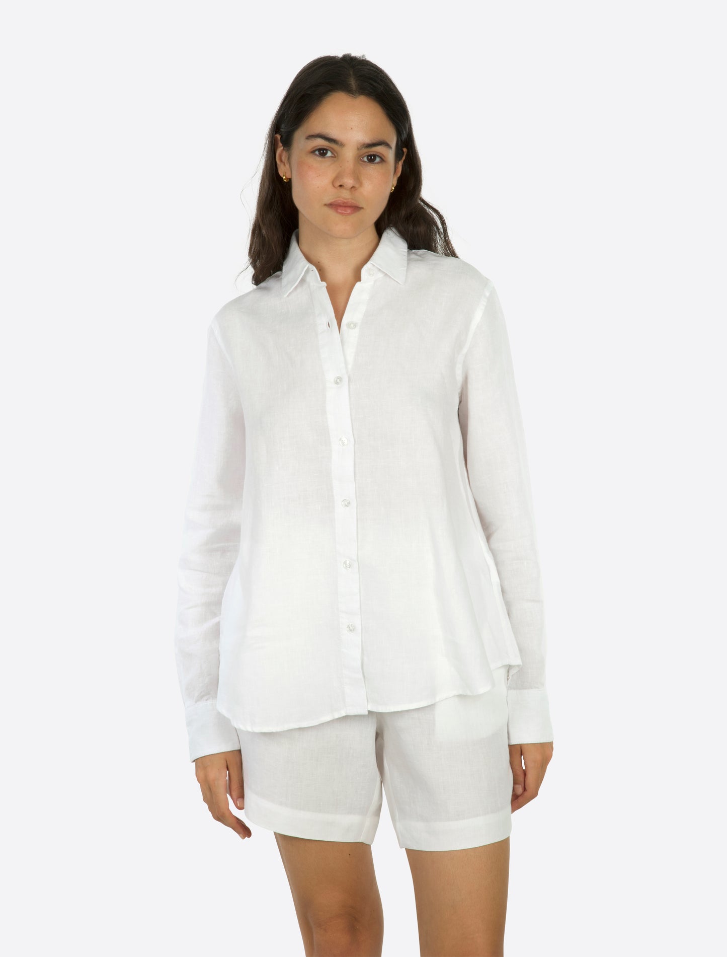Palma Linen shirt white