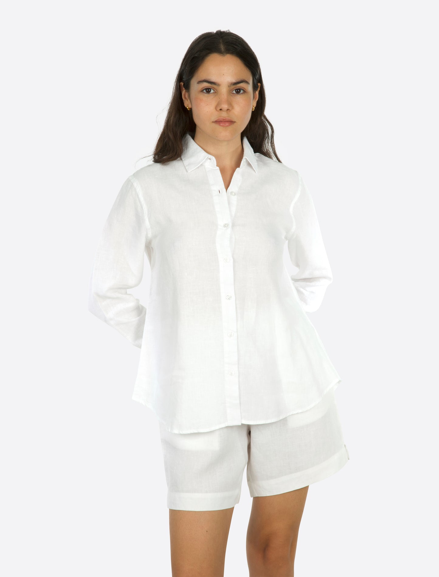 Palma Linen shirt white