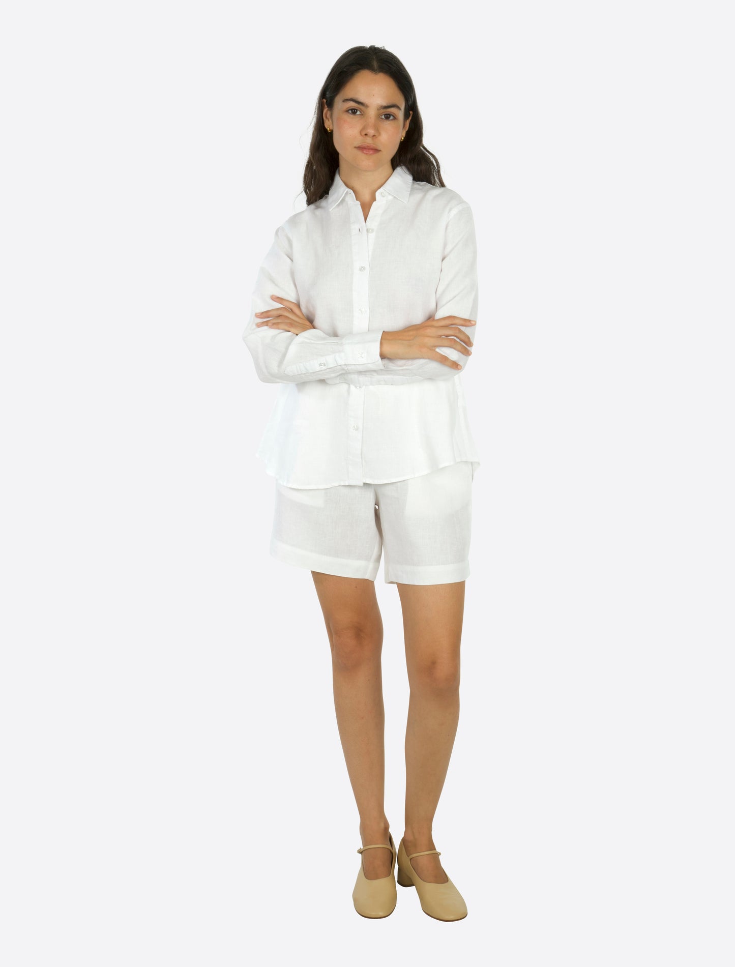 Palma Linen shirt white