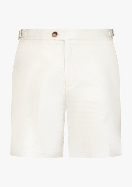 Classic twill shorts light beige