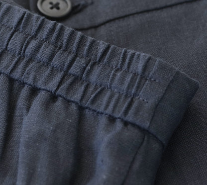 Marco linen short navy
