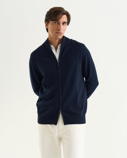 Ralph full zip navy