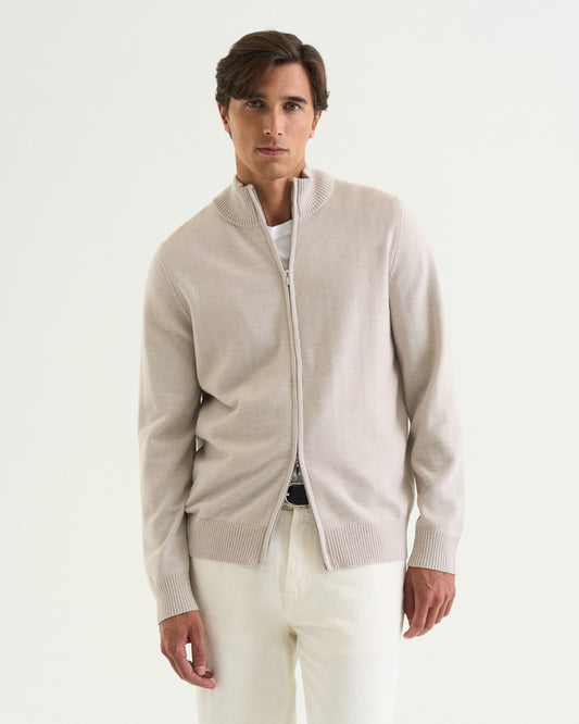 Ralph full zip marble