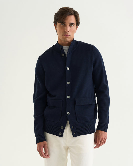 Leo cardigan Navy