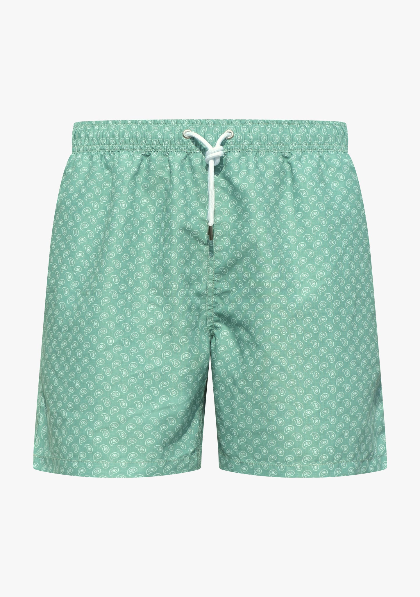 Classic Swim Shorts green paisley