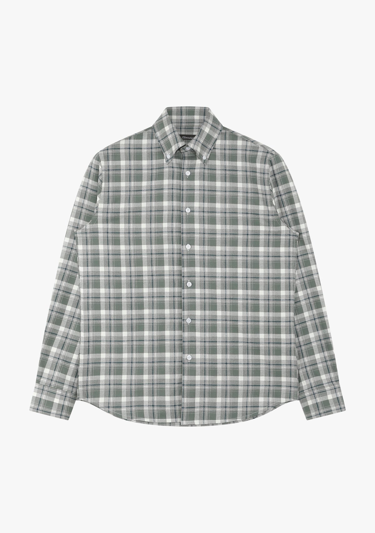 Alan flannel shirt green