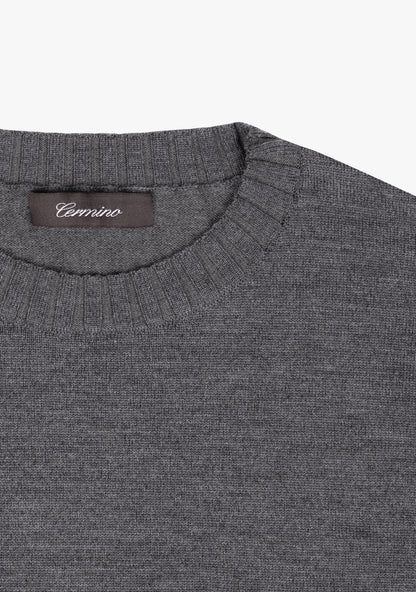 Luca crewneck sweater Grey