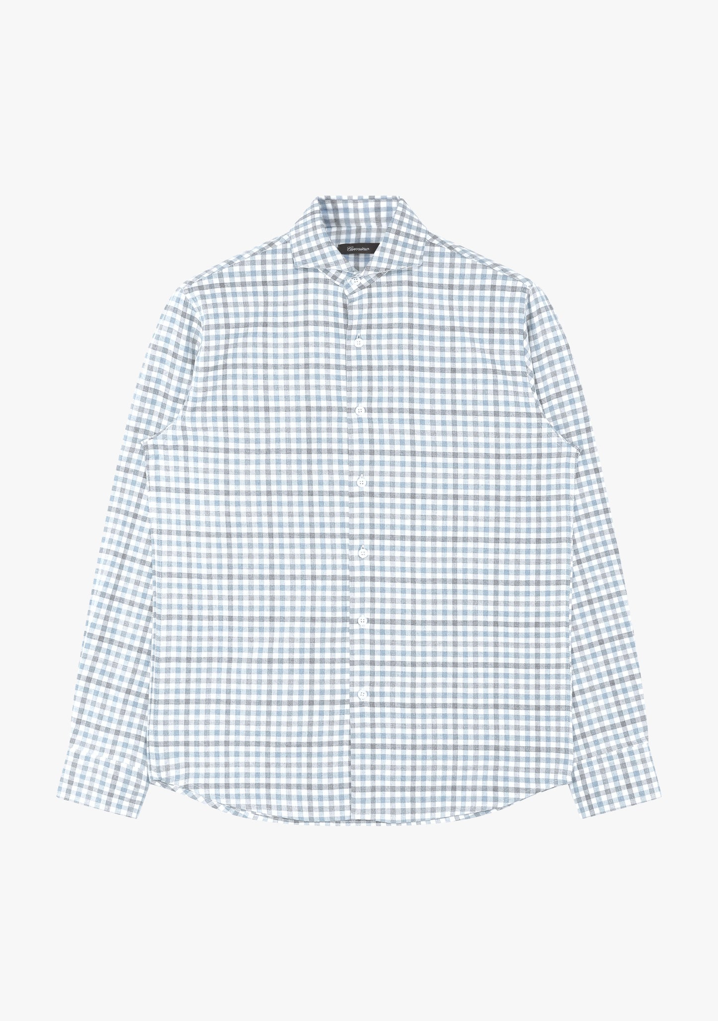 Enzo flannel shirt blue