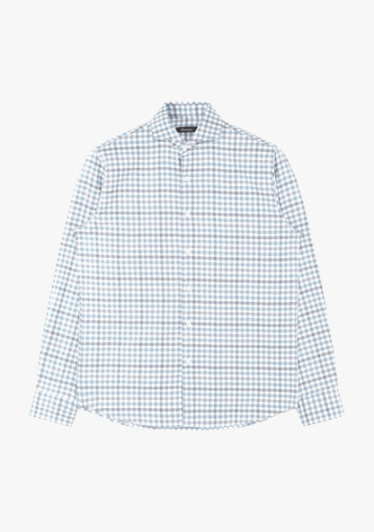 Enzo flannel shirt blue