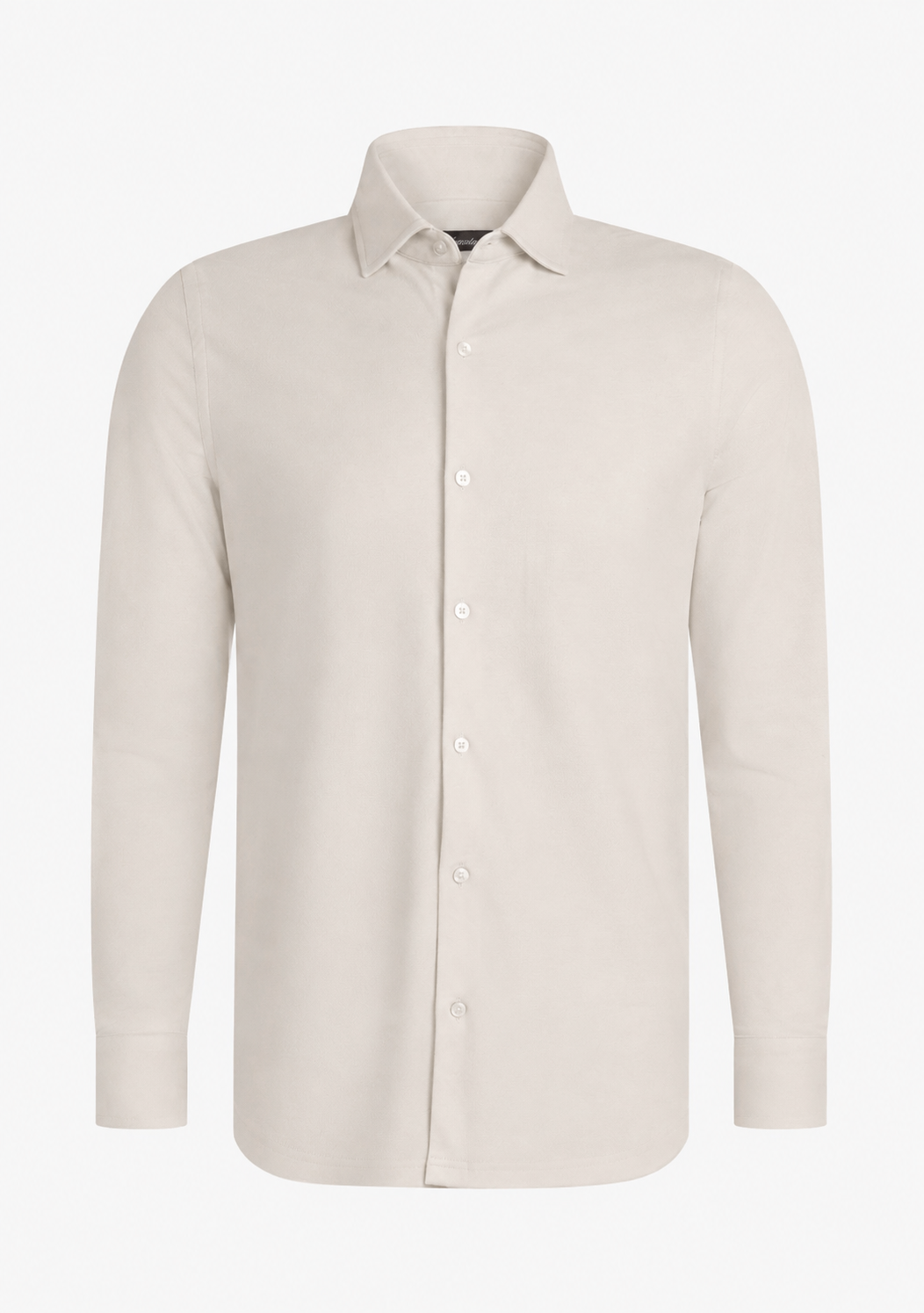 Felix Cotton Pique Shirt beige
