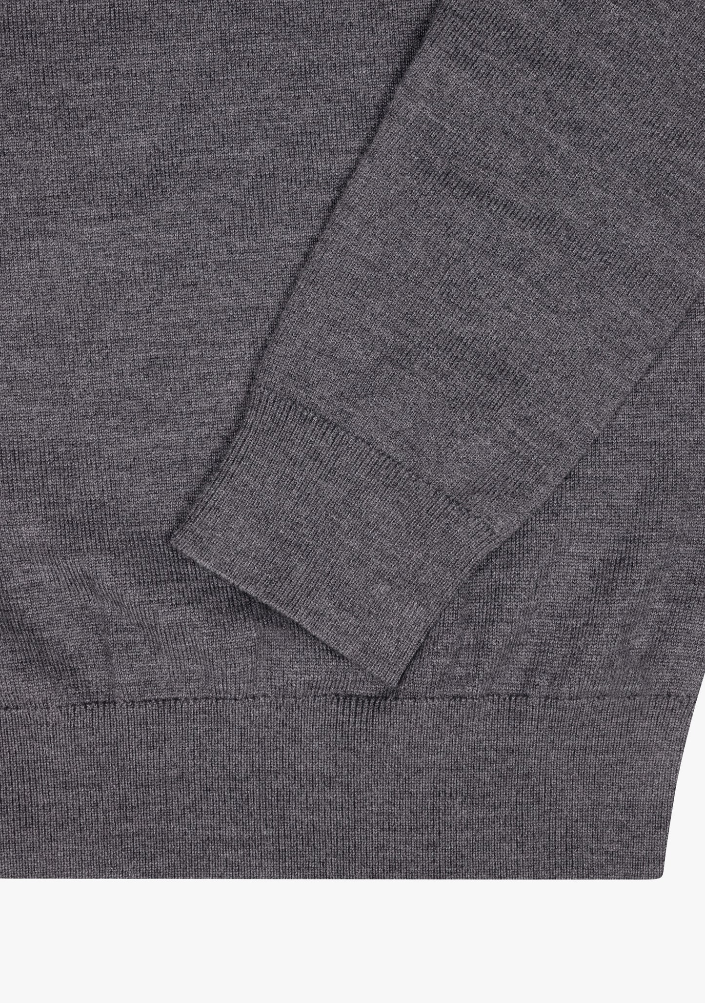 Clark Half zip sweater Grey
