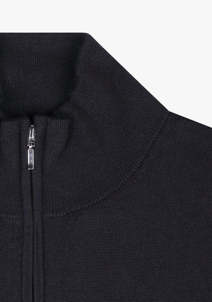 Clark Half zip sweater Navy
