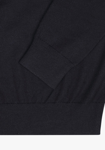 Clark Half zip sweater Navy