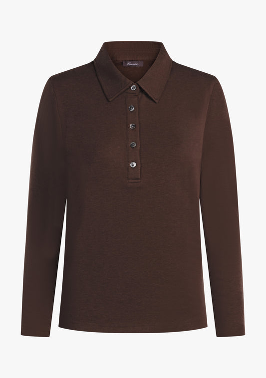 Harper polo Brown