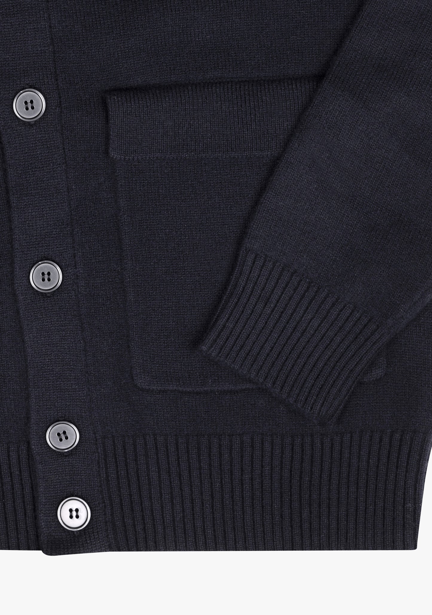 Leo Full button cardigan Navy