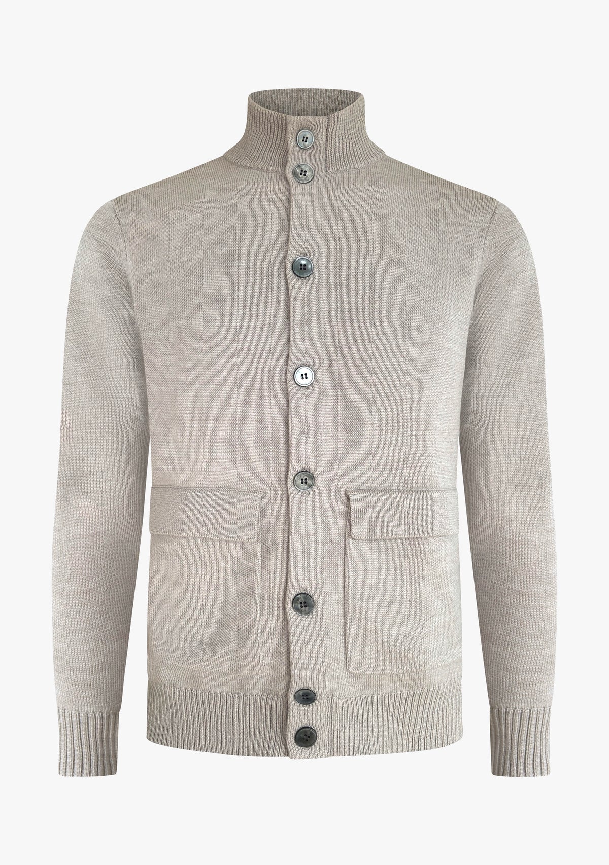 Leo cardigan taupe