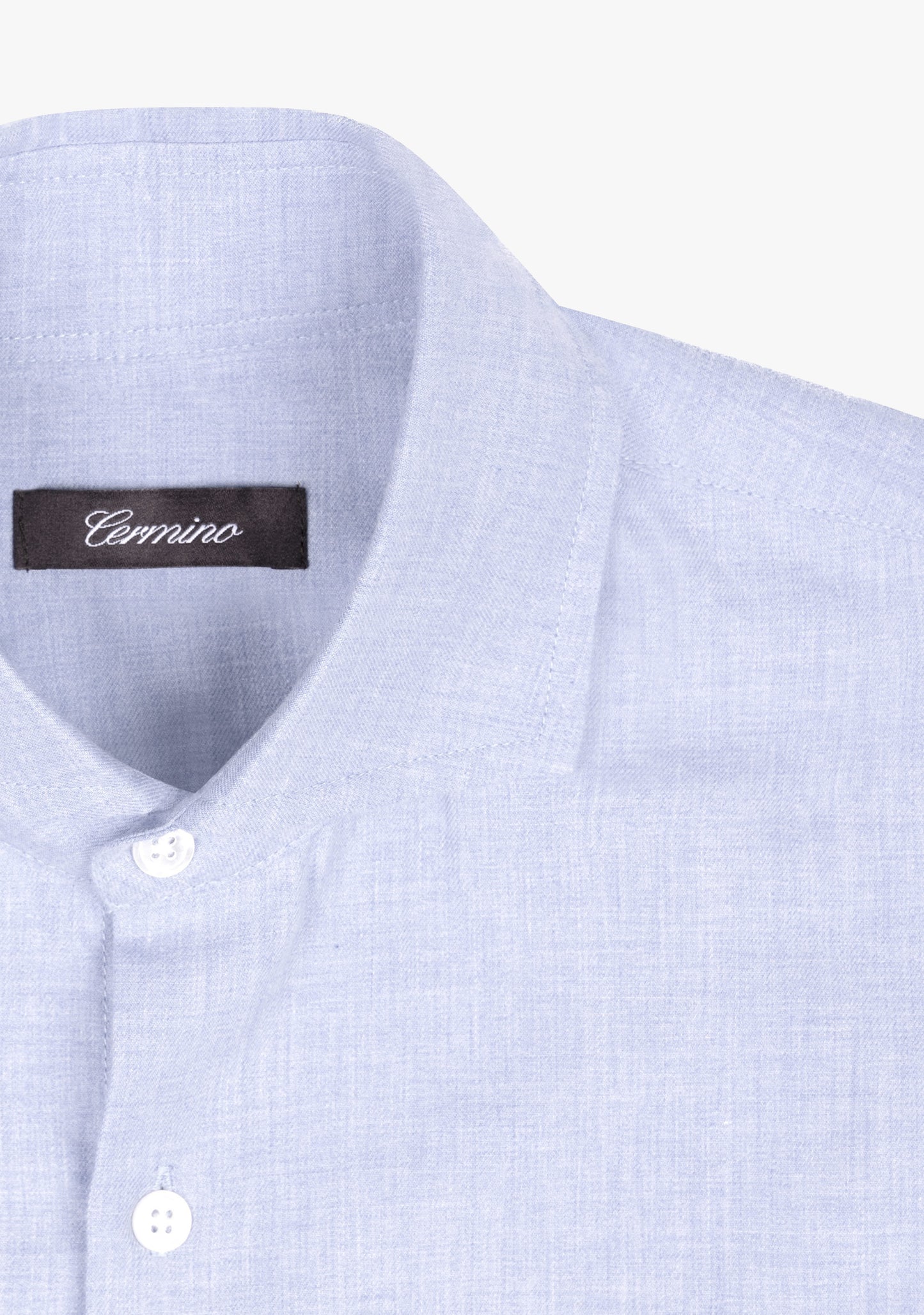 Enzo flannel shirt Light blue