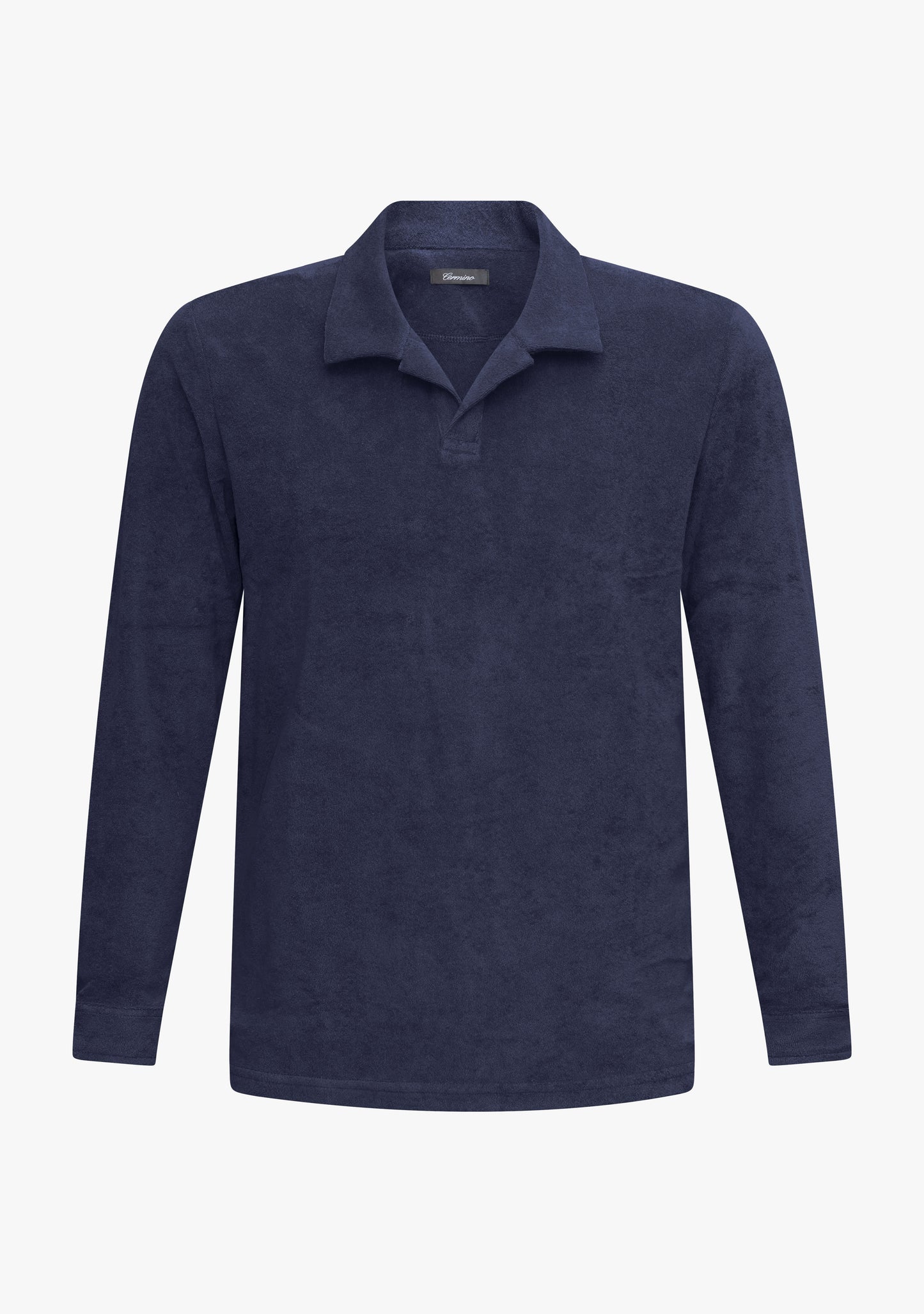 Riviera Terry Polo Long Sleeve Navy