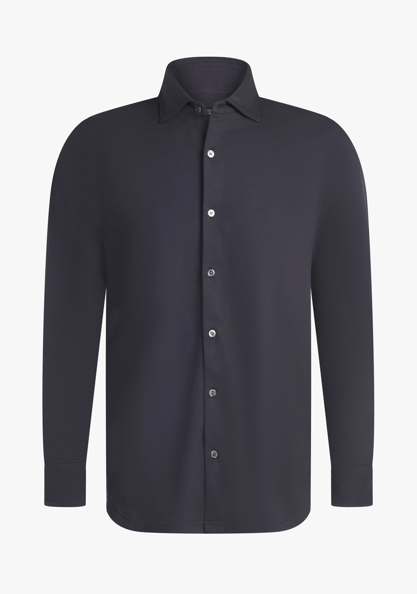 Felix Cotton Pique Shirt Navy