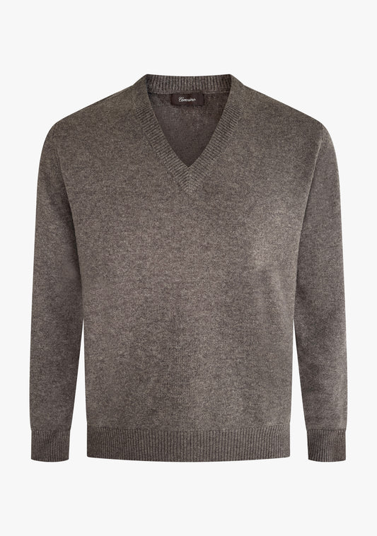 Nobel v-neck brown
