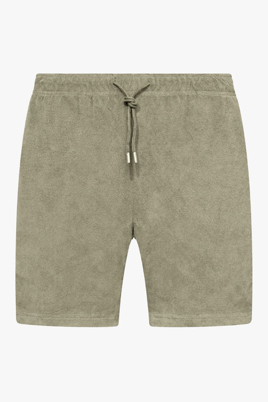 Riviera Terry Shorts Olive
