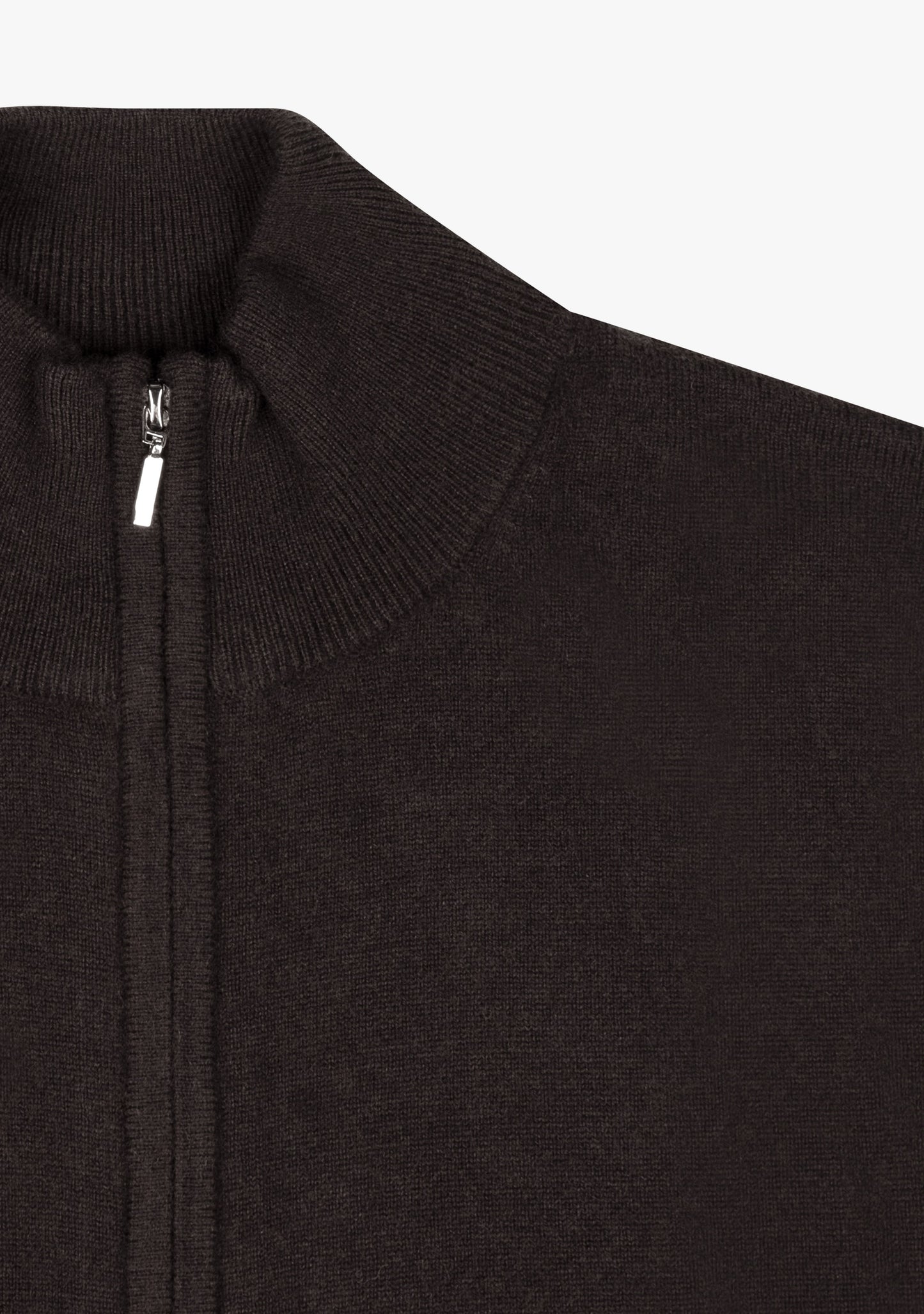 Ralph Full zip sweater Brown