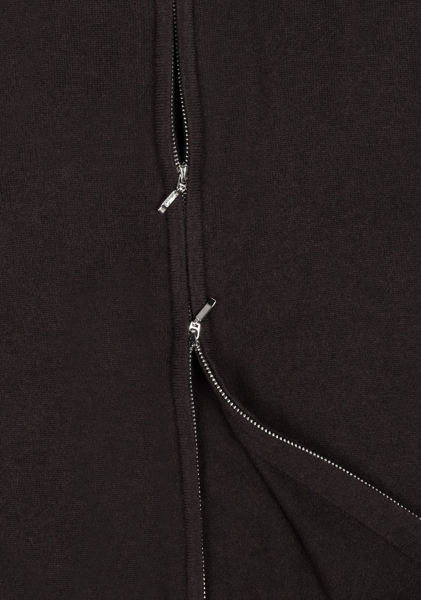 Ralph Full zip sweater Brown