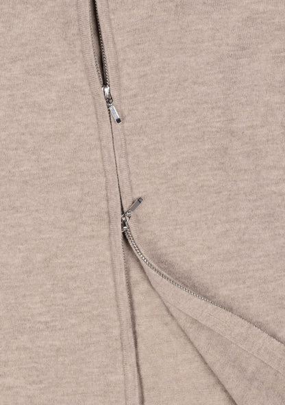 Ralph Full zip sweater Taupe