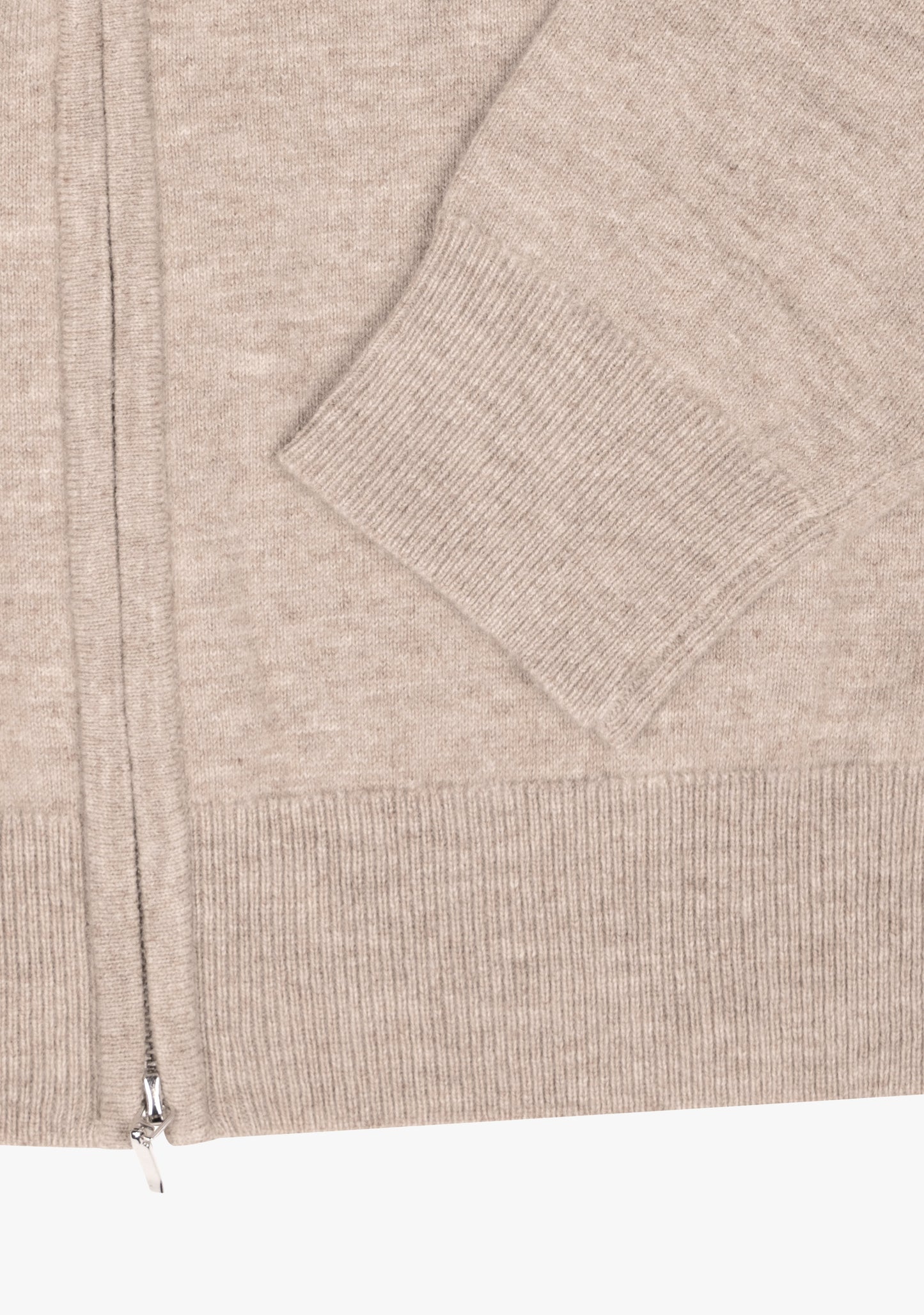 Ralph Full zip sweater Taupe