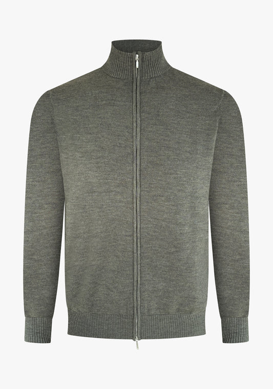 Ralph full zip dark green
