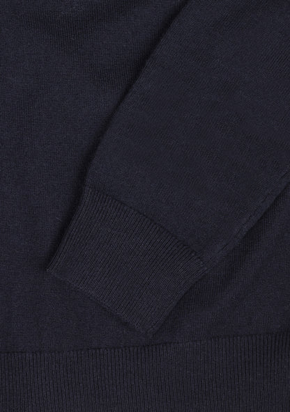 Ralph Full zip sweater Navy