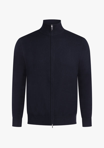 Ralph Full zip sweater Navy