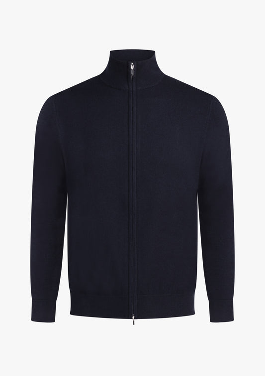 Ralph Full zip sweater Navy