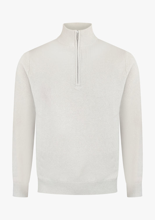 Victor half zip marble