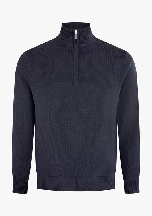 Victor half zip navy