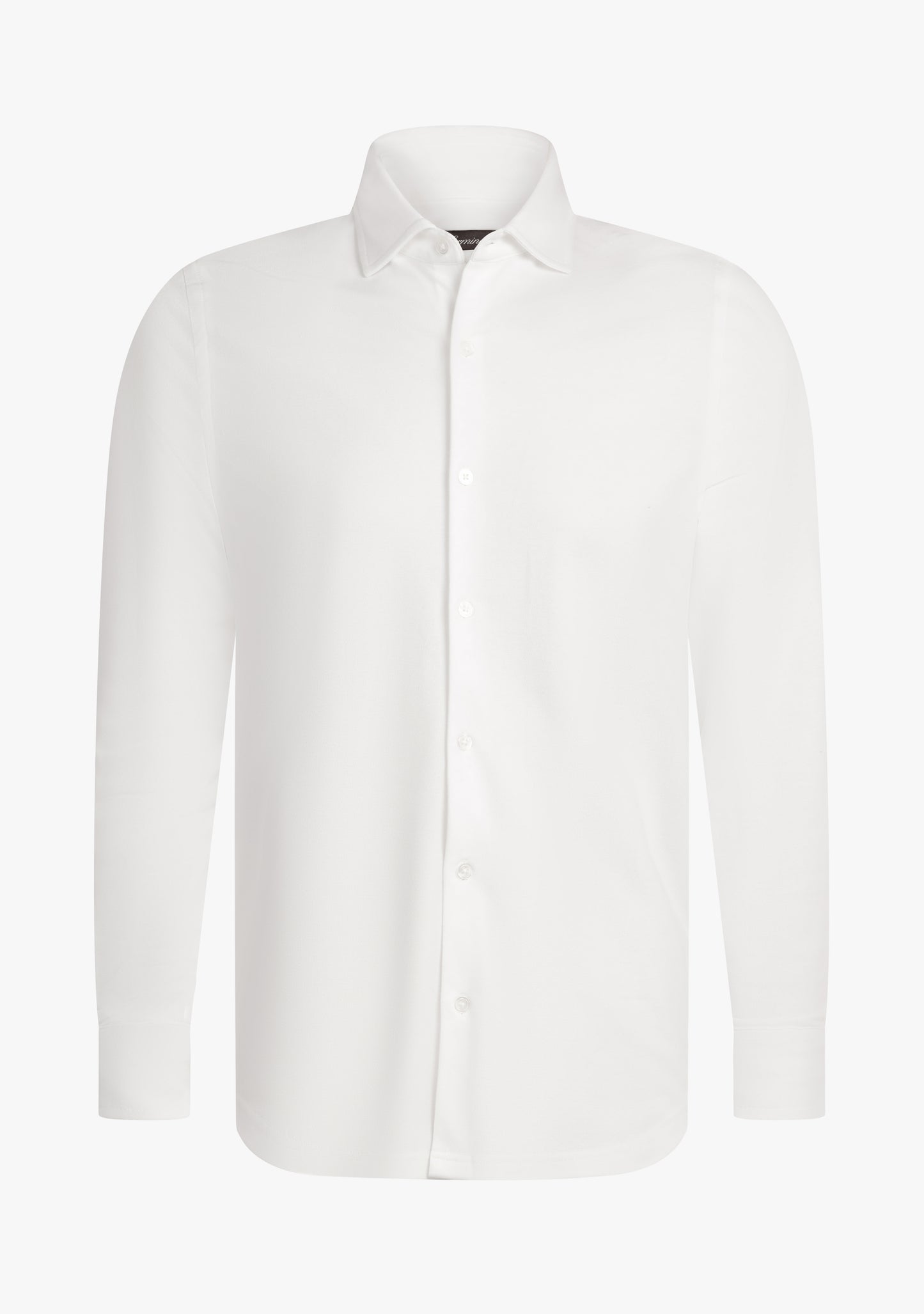 Felix Cotton Pique Shirt White